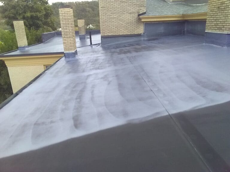 Membrane Roof Coating - Tack Coat Primer Installed